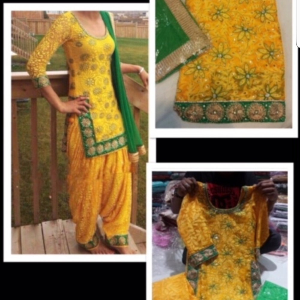 Indian salwar kameez punjabi desi suit dre…